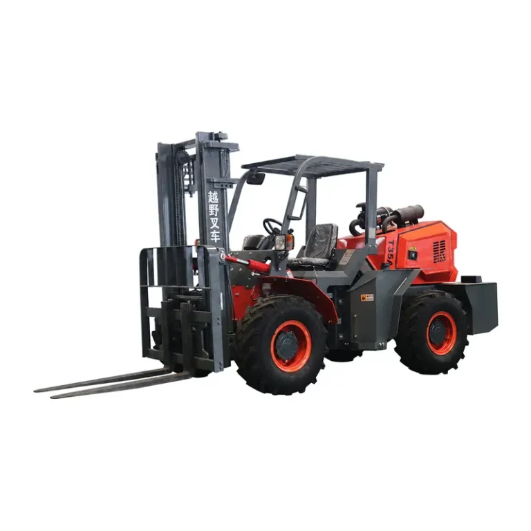 T35 Center Articulated All Terrain Forklift